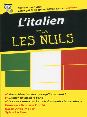 cover image of L'italien--Guide de conversation pour les Nuls, 2ème édition